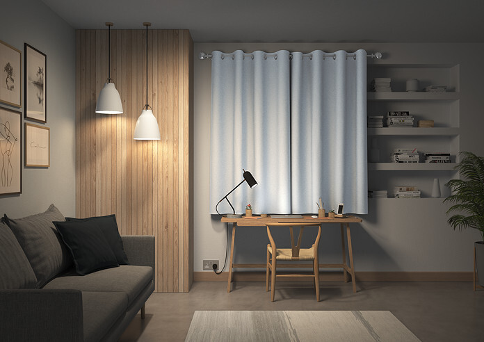 Carina, Dove - Made to Measure Curtains - Image 7